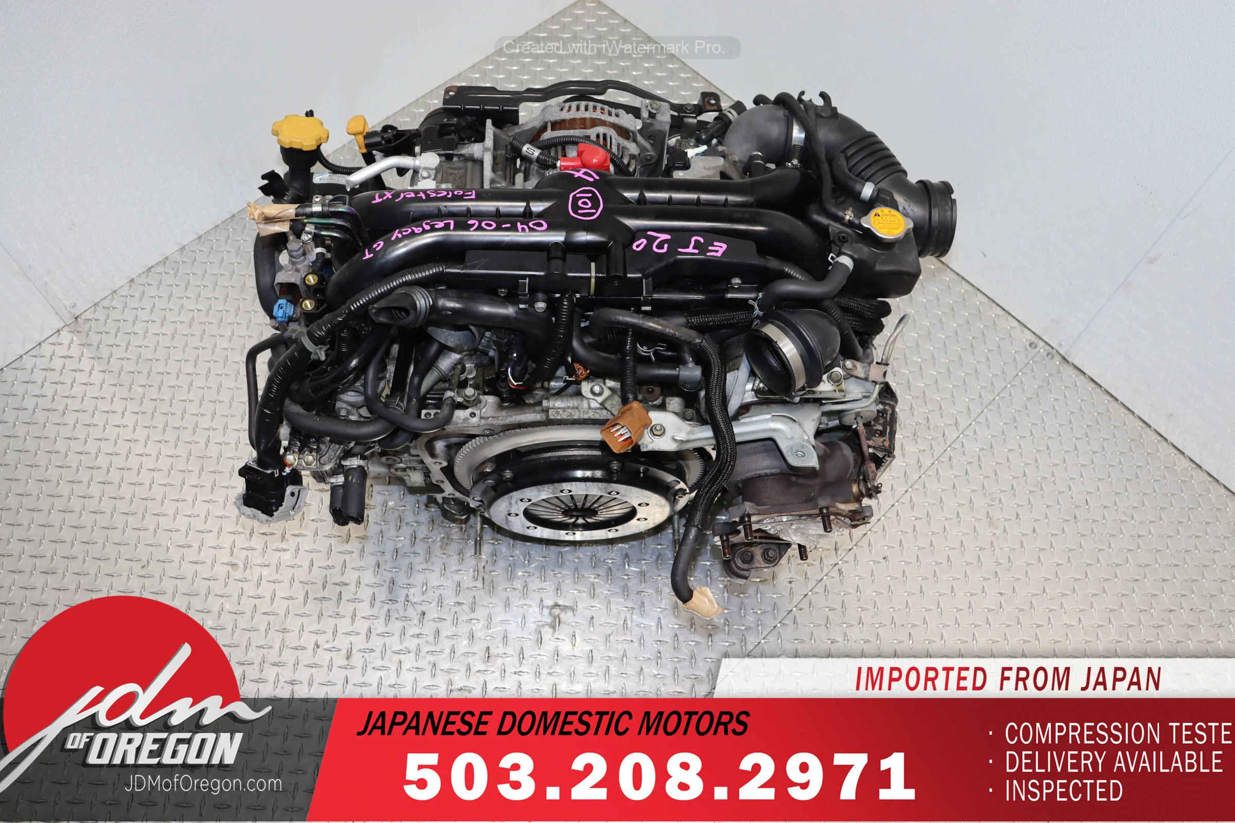 2004 2005 2006 Subaru Forester XT 2.0L DOHC Turbo Engine JDM EJ20X - Image 7
