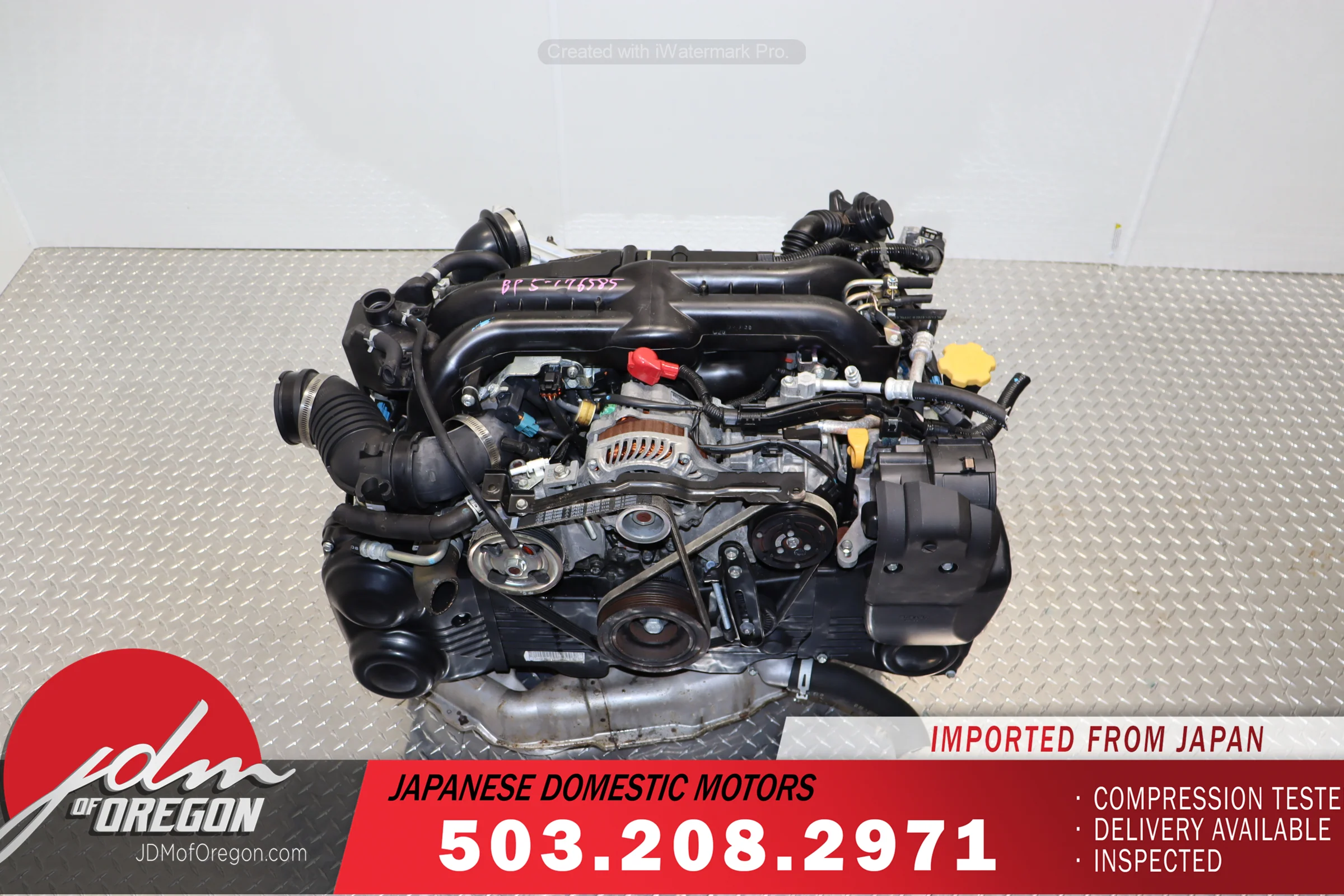 2007 2008 2009 2010 2011 2012 Subaru Forester XT 2.0L DOHC Turbo Engine JDM EJ20Y - Image 3