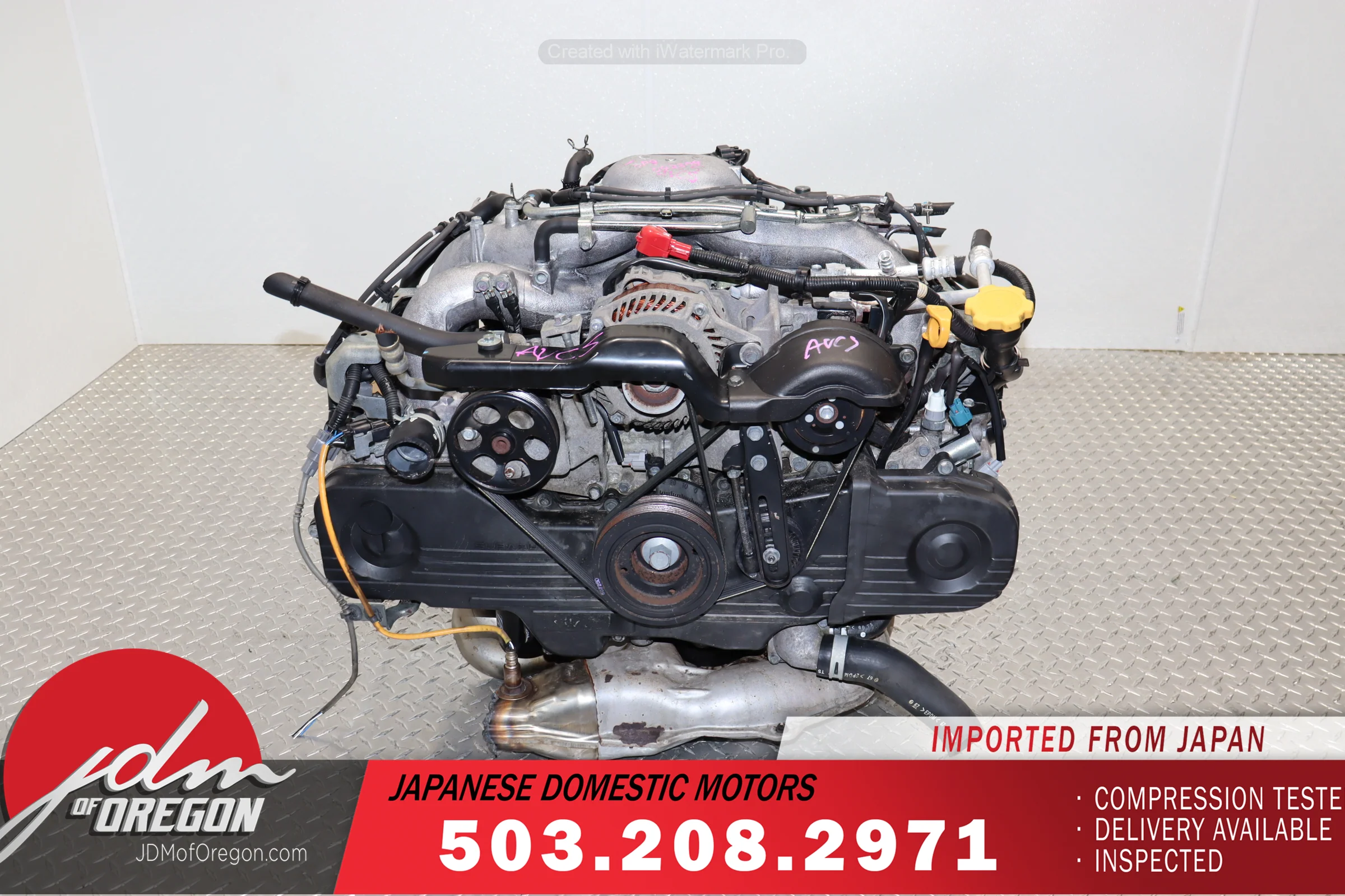 (2006–2011) Subaru Impreza 2.5L Engine EJ25 SOHC AVCS JDM - Image 3