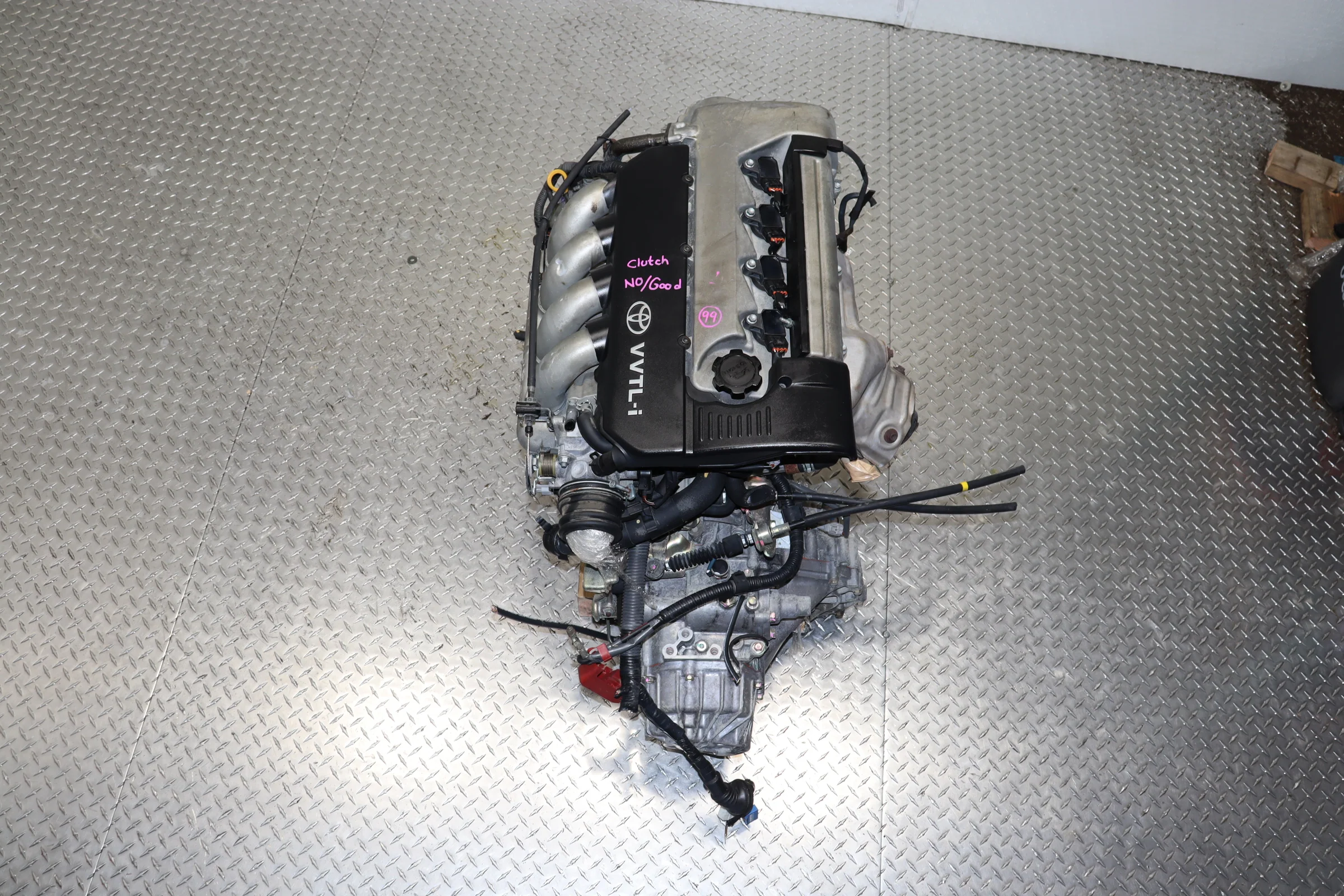 JDM 2ZZ-GE 1.8L Engine & 6-Speed Manual Transmission for 2000–2005 Toyota Celica GT-S - Image 4
